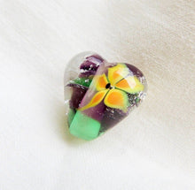 Load image into Gallery viewer, Heart Shaped Glass Memory Bead(s)
